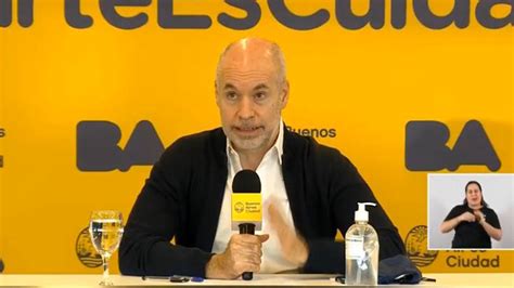 En caso de haber un recorte de los fondos, el. Larreta confirmó la adhesión de Caba al protocolo nacional ...