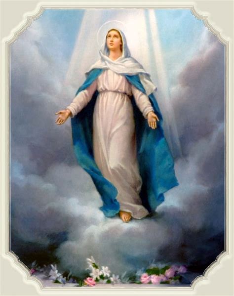 (christianisme) synonyme de assomption (élévation de la vierge marie au ciel). L'Assomption de la Très Sainte Vierge Marie, Patronne ...