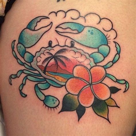 30 best cancer tattoo ideas & crab tattoos for cancer zodiac signs. 40 Hot Summer Tattoos | Crab tattoo, Summer tattoo, Tattoos