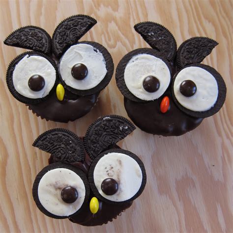 Using a baking kit is a great way to make the baking more about fun and ensure your end. OWL CUPCAKES - For childrens