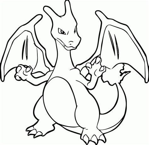 Coloriage pokemon dracaufeu gratuit à télécharger et imprimer. coloriage pokemon - coloriage pokemon dracaufeu shiny