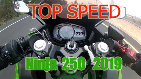 That's why so many 600cc bikes think they can do 170+ with a slip on. Ninja 250 2019 TOP SPEED - YouTube