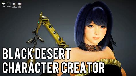 At first i am like omg for real? Black Desert Character Creator - Tamer Class - YouTube