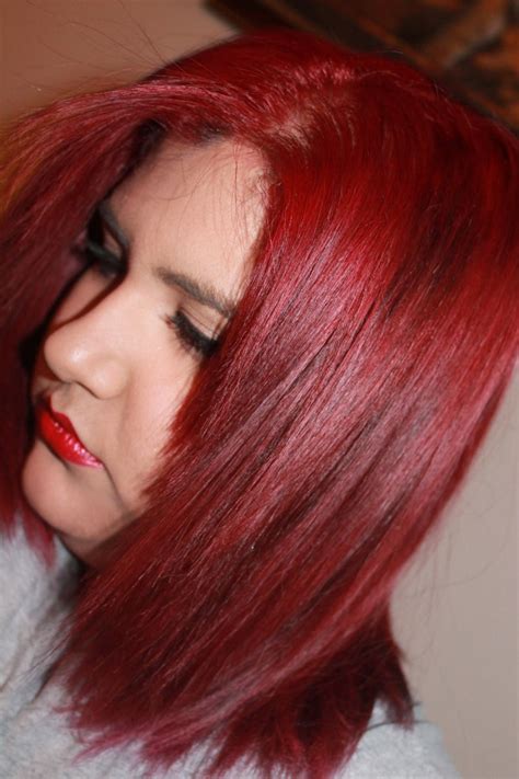 Just bottles or tubes of dye. How to dye your hair bright red and how to maintain it! L ...