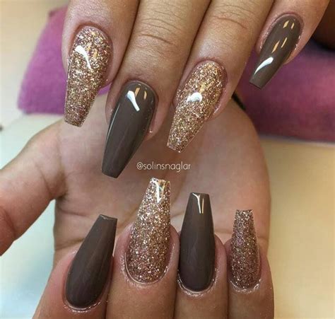 Find beauty products, perfume and fragrance gifts at debenhams.com. #Gold and Brown coffin nails | Coffin shape nails, Coffin ...