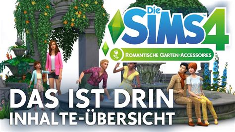 Die sims™ 4 herunterladbare inhalte. Die Sims 4 Romantische Garten-Accessoires | Objekte ...