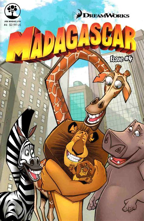 The voice actors from the film (except sacha baron cohen) return to reprise their roles, once again, with newcomers including. Dreamworks Madagascar #4 [Joe Books Comic ...