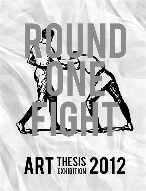 An art thesis needs to combine both artistic talent and knowledge of theory. Art Thesis Exhibition 2012 by dontree Siribunjongsak - Issuu