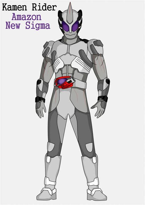 The third amazon sigma is released! Kamen Rider Amazon New Sigma by https://www.deviantart.com ...