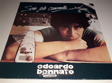 Io faccio solo rock'n' roll! Edoardo Bennato ‎- Sono Solo Canzonette Plak Satın Al