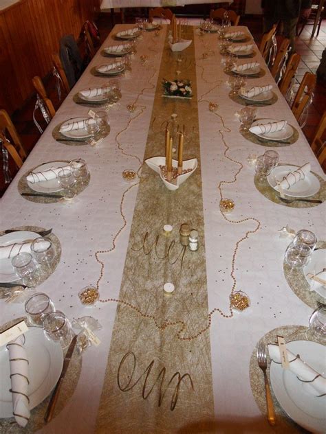 Maybe you would like to learn more about one of these? Idée décoration de table noces d'or | Décoration noces d'or, Décoration anniversaire, Decoration ...
