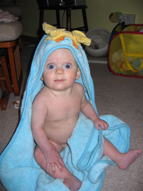 New parents sometimes feel apprehensive about bathing their tiny new babies. Atwood-Family of FIVE: Babies
