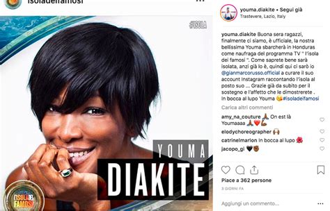 Youma diakite was born on may 1, 1976 in mali. Chi è Youma Diakite, naufraga all'Isola dei Famosi 2019 ...