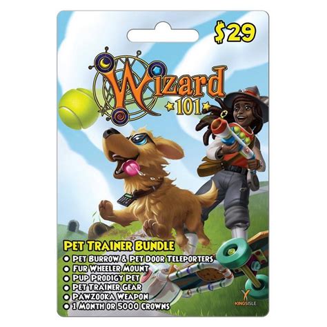 It's particularly useful for balance wizards. WIzard101 Pet Trainer Bundle Card | PC | GameStop