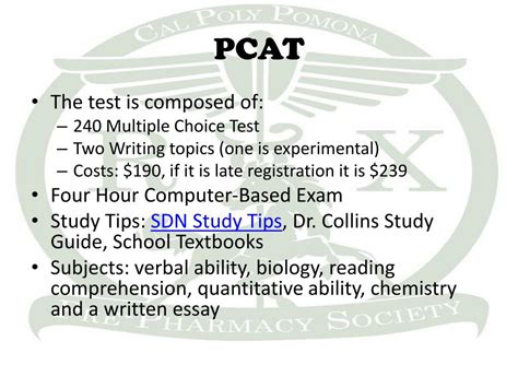 This is by far the best preperation for the pcat as it has several hundred pages which contain questions and answers taken directly from past pcats. PPT - Pre-Pharmacy Society - Pharmacy School PowerPoint Presentation, free download - ID:2177662