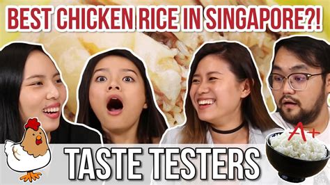 One of the first few varieties of japonica rice which got into singapore's market.widely used by many japanese restaurant chains. Best Chicken Rice in Singapore | Taste Testers | EP 1 ...