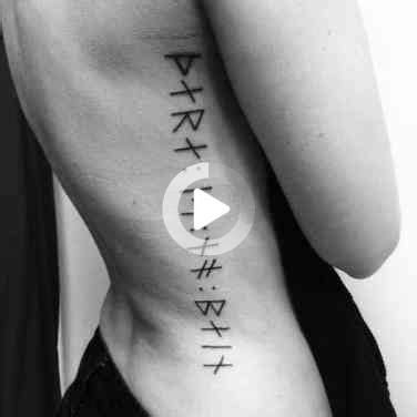 The inner side of the lower arm is the most popular placement for forearm tattoos, because it's the flatest surface. 20 Rune Tattoos For Women With Deep Meanings | Simple ...