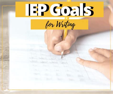 Continue through this how to write iep goals unit to become fully knowledgeable about setting goals and monitoring your child's progress. IEP Goal Bank | List of Measurable IEP Goals and ...