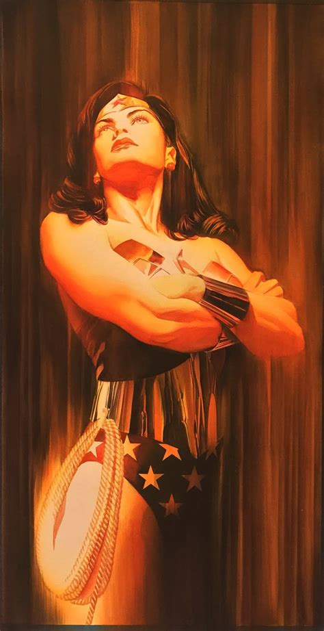 The world is ready for wonder woman. The Geeky Nerfherder: #ArtOfTheDay: 'Wonder Woman' by Alex Ross