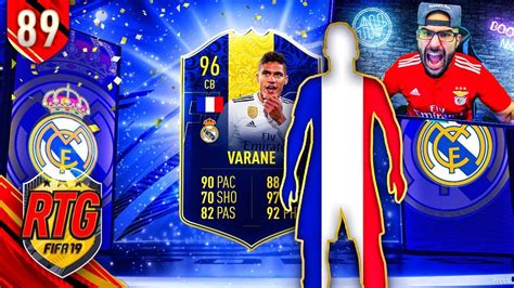 Varane #reviewfo4 #win1st ⏩ donate ủng hộ mình: OMG YES! I GOT TOTY VARANE! - FIFA 19 Ultimate Team RTG ...