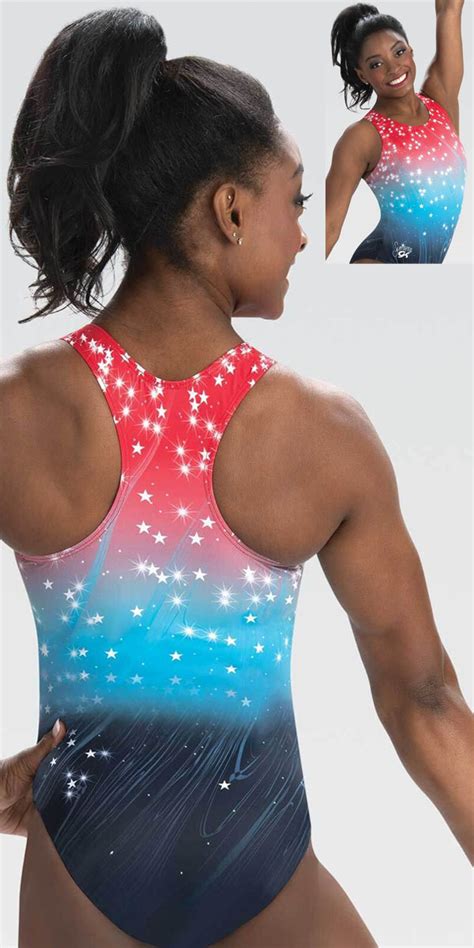 Simone biles doing the impossible has become old hat. E3948 Aurora Simone Biles Gymnastics Leotard GK