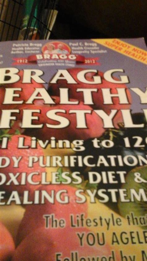 BRAGG HEALTY LIFESTYLE Vital Living To 120 by Paul Bragg ...