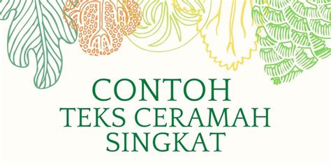 Sebelum kamu tampil di depan umum untuk menyampaikan isi ceramah, kamu harus. Contoh Teks Ceramah Singkat Halaman all - Kompas.com