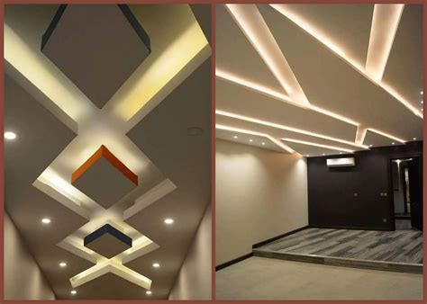 Here is a simple pop design for a hall that uses a combination of white and a striking colour such as purple. Pop Ceiling Design For Hall In India - Inspiration de ...