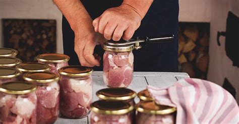 Leave an inch headspace at the top of the jar. Pressure Canning Meat: A Simple Tutorial to Get You Started