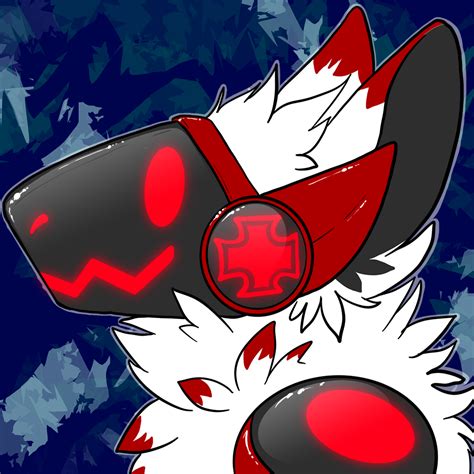 1x transparent protogen headshot base this is a png file! Headshot : Glitch by TeaFinch -- Fur Affinity dot net