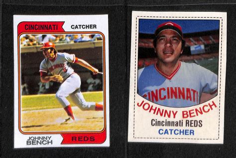 See more ideas about johnny bench, cincinnati reds, cincinnati reds baseball. Lot Detail - Johnny Bench Baseball Card Lot of 52 Cards from 1969-1983
