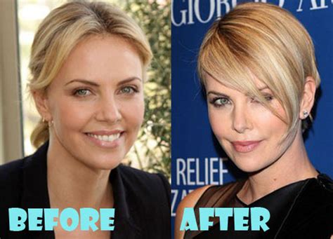 If you want to ruin charlize theron's day, play some 4 non blondes. Charlize Theron Plastic Surgery Before and After Pictures ...