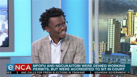 See if your friends have read any of tembeka ngcukaitobi's. EXCLUSIVE: Dali Mpofu and Tembeka Ngcukaitobi speak to ...