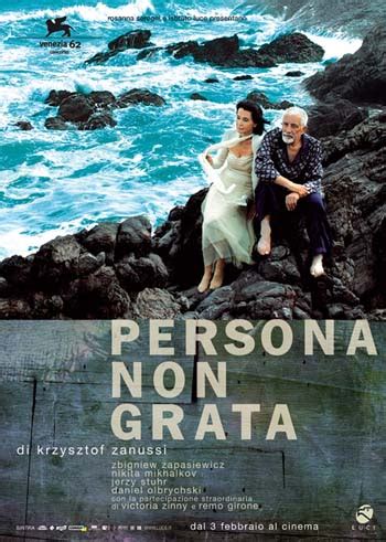 In diplomacy, a persona non grata (latin: Persona Non Grata- Soundtrack details ...