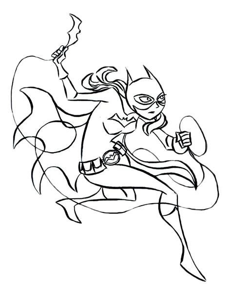 Coloring pages superhero girlsring book picture ideas pages kara. Free Printable Batgirl Coloring Pages For Kids | Superhero ...