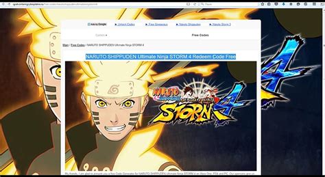 We would like to show you a description here but the site won't allow us. NARUTO SHIPPUDEN Ultimate Ninja STORM 4 Redeem Code Free ...