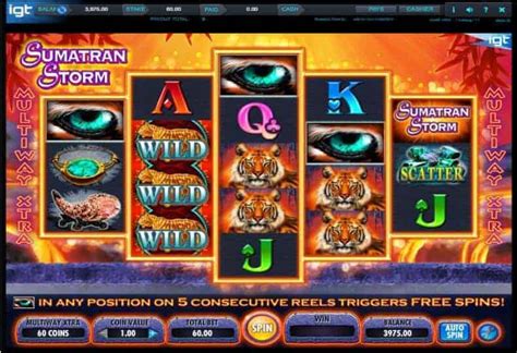 Players easily recognize their games, as they are available in all kinds of themes. Sumatran Storm Slots - Mobile / Desktop - Free Slot Game