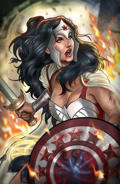 But it depends on the woman what part is more 'sensitive' in regards to stimulus. Fascinating Fanart: Wonder Woman!