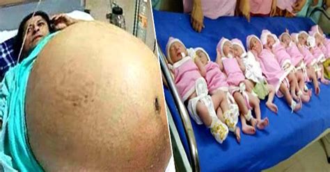 While in the private ain borja clinic in casablanca, morocco, associated press. VIRAL: Woman Gives Birth to Eleven Babies at Once! Truth ...