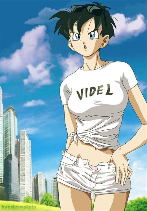The show has a great cast of characters, a fantastically fun then again, there are definitely some haircuts fans like better, but goku's classic black pointy hair is the look that defined him as possibly the most. Sexy Videl - Dragon Ball Females Fan Art (33529588 ...