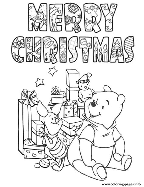 These are great ways to keep the kids entertained while you're making thanksgiving dinner or just a fun activity to do. Pooh Bear Presents Christmas Coloring Pages Printable