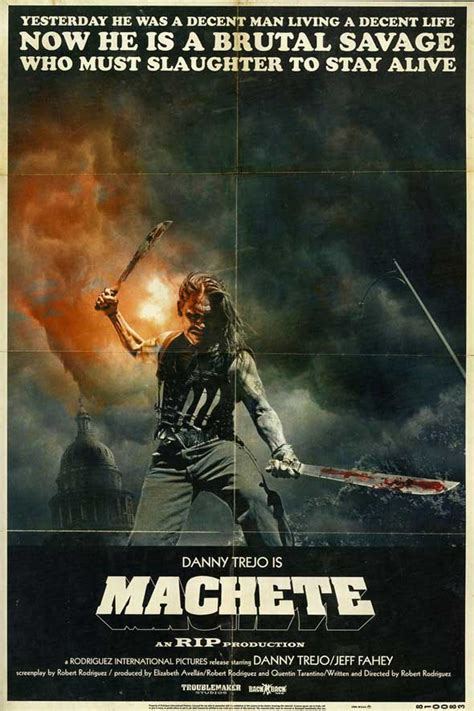 It's an insanely creative action spectacle, filled with laughs and explosions alike. Extended Cut: Simon Abrams's Film Journal: 302) Machete (2010)