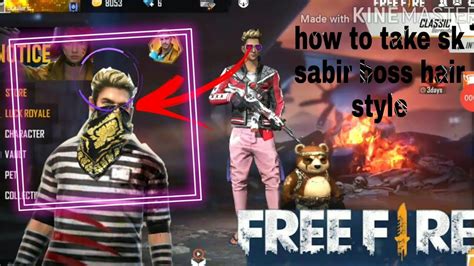 Check out my free fire clip, powered by booyah! How to take sk sabir boss hair style 😎😘 - YouTube
