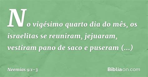 Versículos de neemias 3 na bíblia sagrada online. Neemias 9:1-3 - Bíblia