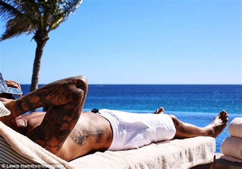 See more ideas about rose hand tattoo, rose tattoo, hand tattoos. Shirtless Lewis Hamilton enjoys birthday break in Mexico ...
