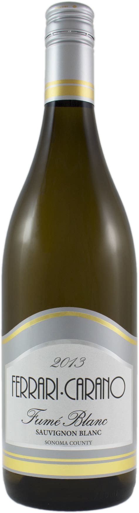 One of the first two wines ferrari‐carano ever made 40 years ago, our fumé… $15. 2013 Ferrari Carano Fume Blanc | Wine Library