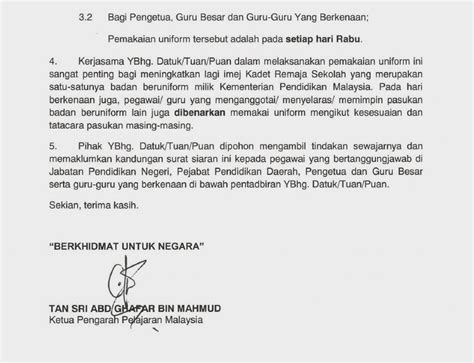  kegiatan kokurikulum yang dilaksanakan di sekolah hendaklah bersifat merentas disiplin, bersepadu dan tidak bersifat eksklusif. SURAT PEKELILING IKHTISAS (SPI) & SURAT SIARAN PEMAKAIAN ...