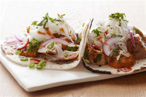Peel and finely chop (i run over cheese grater) one cucumber. Bobby Flay's Fish Tacos | Recipe (With images) | Food ...