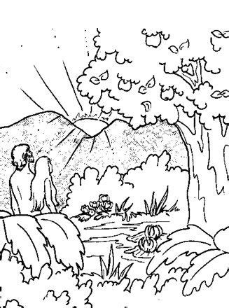 Click link under coloring pages to pull up a printable page. adam eve coloring page | Coloring pages, Bible coloring ...