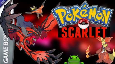 Aparición de 15 tipos distintos. Pokemon Scarlet para Android HackRom My Boy! GBA PC - YouTube